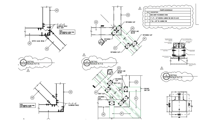 Fabrication drawings